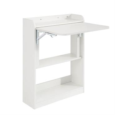 Matériau : panneaux de particules.Dimensions du produit : 64 x 58 x 82 cm (voir photo)Dimensions de la table : 60 x 37 cmDimension une fois pliée : 64 x ...
