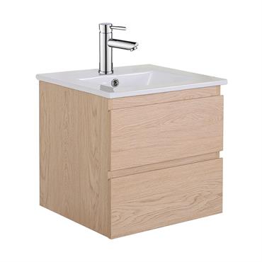 Ensemble meuble simple vasque  45 cm 