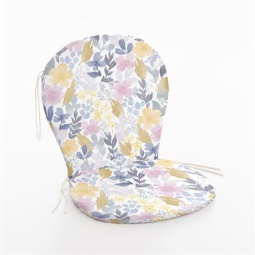 Coussin pour chaise d'extérieur Multicolore 90x48x5