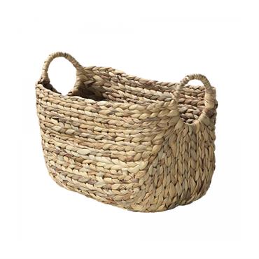 Panier en Jacinthe d'eau avec poignées - L36xP19xH22