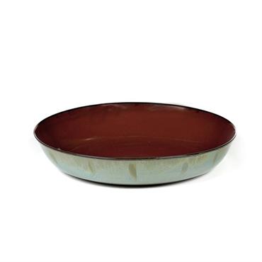 Coupe bleu fumé et rouille M Terres de Rêves - Serax