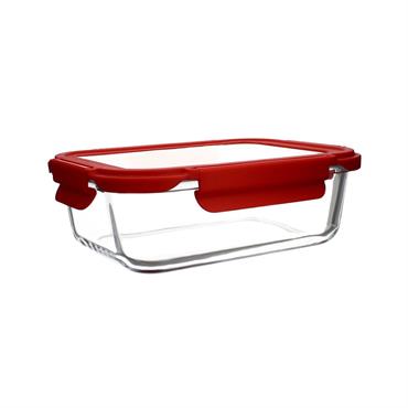 Boîte hermétique rectangle 630ml en verre