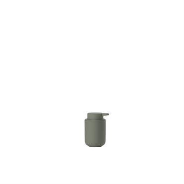 Distributeur de savon en Grès/ABS vert olive