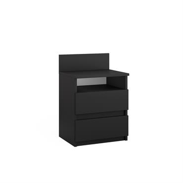 Table de chevet noire 39