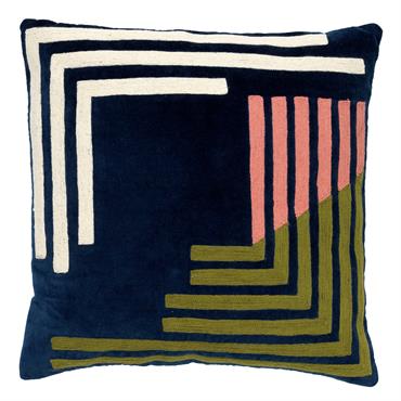 Housse de coussin  Remy - Bleu 45x45 cm