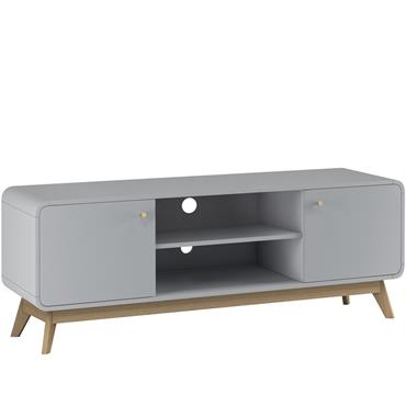 Ce meuble pour téléviseur complète votre style d’aménagement et offre un endroit qui permet à tout le monde de se rassembler. Fabriqué à partir de bois transformé, ce centre de ...