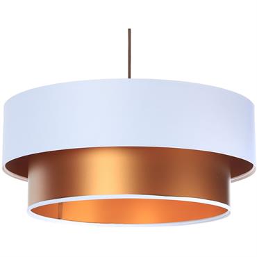 Suspension Tissu Blanc