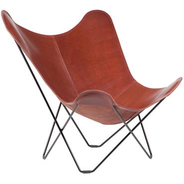 Fauteuil AA Butterfly Pampa Chêne - Cuero