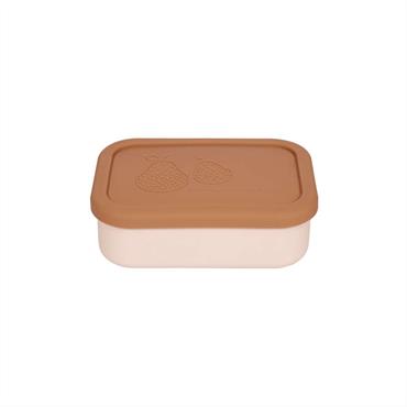 Boîte à déjeuner rose en silicone H5