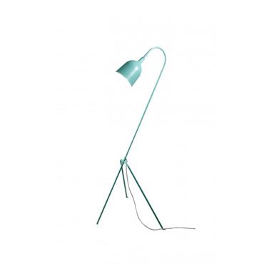 Lampadaire design en métal vert