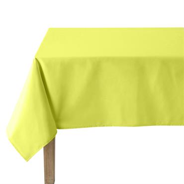 Nappe en coton traitee teflon kiwi 180 x 300