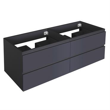 Meuble sous vasque 120 cm  Gris anthracite