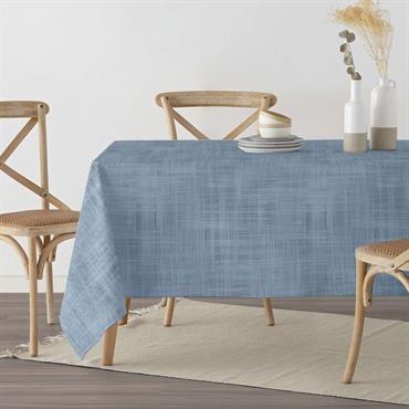 Nappe anti-taches bleu 250x155 cm