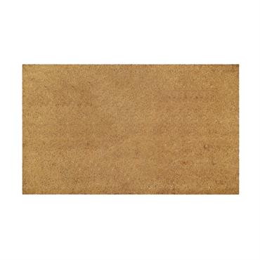 Paillasson tapis d'entrée coloris coco naturel 60x90