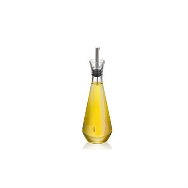 Bouteille pour huile en verre noir