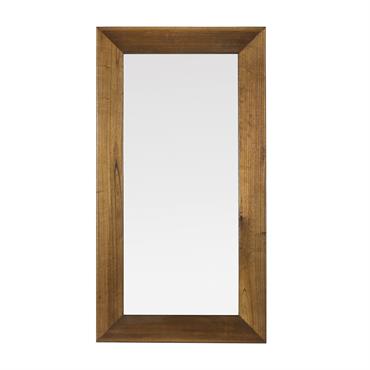 Miroir en bois de mindi 80x150
