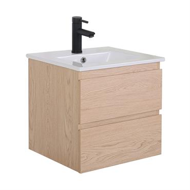 Ensemble meuble simple vasque  45 cm 