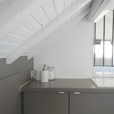 Aménagement suite parentale dans les combles d'une maison à Clamart  Domozoom