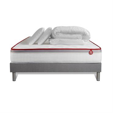 Pack Mousse 180x200cm kit Gris