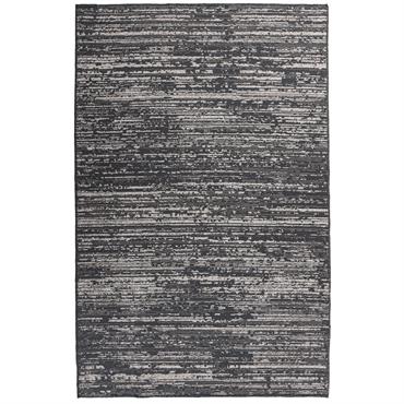 Tapis de salon en polyester gris 160x230 cm