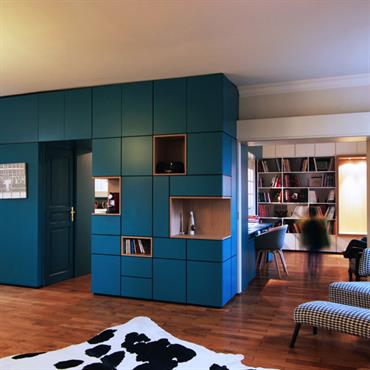 Programme : Rénovation/reconfiguration et agencements des pièces de vie d’une maison de ville

L’objet de cette rénovation était de de ré-agencer ... Domozoom