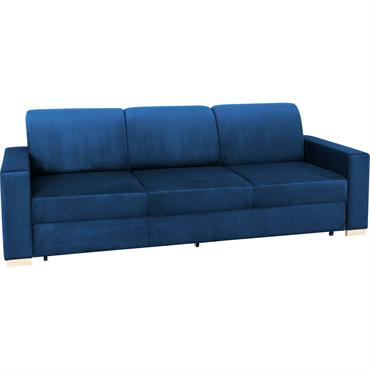 Canapé lit Tissu Bleu H