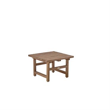 Table basse carrée en teck 60x60cm