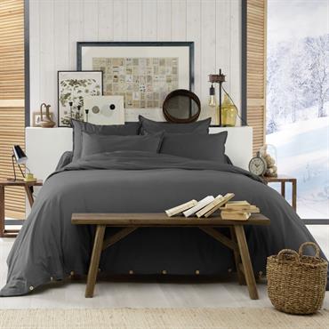 Housse De Rêve, sublimez votre lit et passez des nuits douces avec le Housse de couette 200x200 cm 100% Flanelle de Coton Orage. La flanelle est réputée pour sa chaleur ...