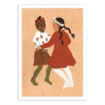 DANSE - LEMON FEE - Affiche d'art 50 x 70 cm
