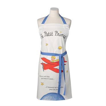 Tablier avion en coton  blanc