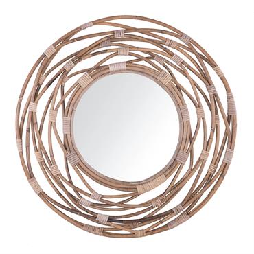 Ajoutez une touche d'ambiance boho à votre couloir ou à votre salon avec ce merveilleux miroir en forme de soleil. Construit sur un cadre en rotin, il s'adapte très bien ...