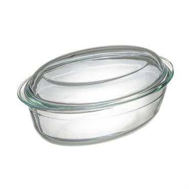 Surprenez vos invités avec un délicieux plat préparé dans ce plat de cuisson en verre borosilicate résistant. Grâce à sa transparence, vous pouvez facilement surveiller votre plat pendant la cuisson. ...