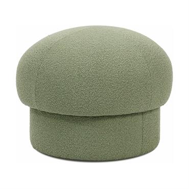 Pouf en polyester recyclé vert 65 cm Uno - Design House Stockholm
