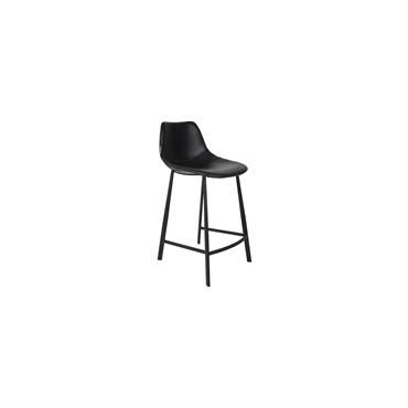 Tabouret design en polyuréthane noir