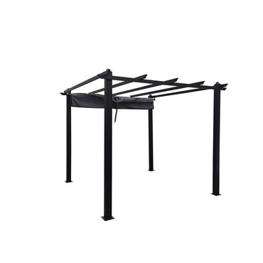 Superbe tonnelle autoportante en aluminium 3x3m, pour des repas réussis à l'ombre ou au soleil ! Caractéristiques techniques Structure : aluminium Couleur toile : gris Matière : polyester Densité de ...