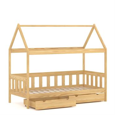 Le lit est en bois de pin de haute qualité certifié FSC qui garantit la sécurité, si importante pour les enfants. L'ensemble comprend un sommier à lattes qui peut supporter ...