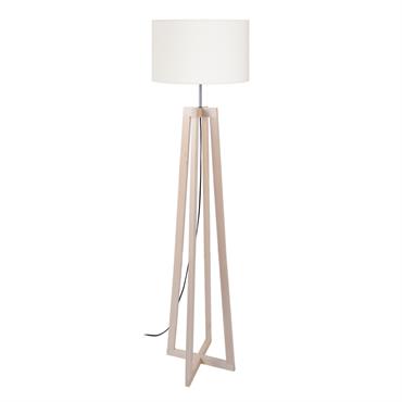 Lampadaire tissu blanc 40  cm