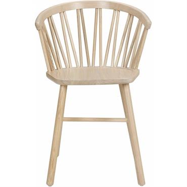 Fauteuil en frêne blond ZigZag - Hans K