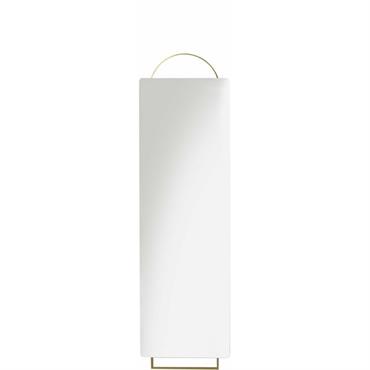 Grand miroir en fer couleur laiton 45 x 159 cm Adorn