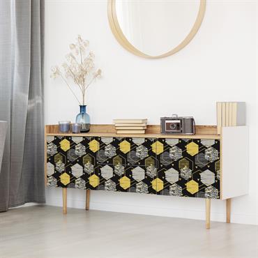 Sticker meuble scandinave danaka 40x60cm