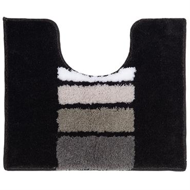 Pratique et douillet, ultra moelleux et antidérapant, craquez pour ce tapis contour wc en acrylique 1000 g/m² gris anthracite 50x45. Craquez pour les jolis motifs rectangulaires de ce tapis à l’effet ...