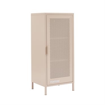 Caisson de bureau métal rose blush h105cm