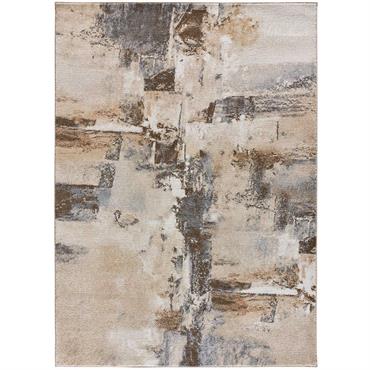 Tapis abstrait en beige