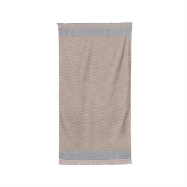 Serviette de bain Artea Beige Coton 50x100 cm