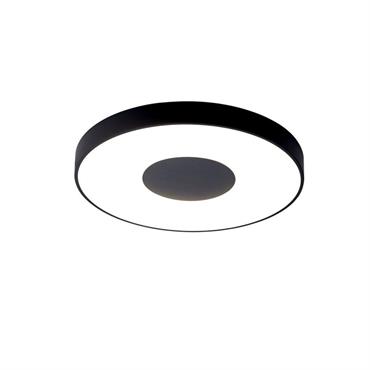 Plafonnier design en plastique noir