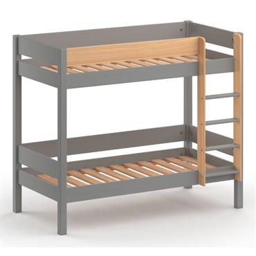 Le lit superposé enfant en pin massif des Landes est une conception unique et exclusive de Nateo Concept. Son design sobre et tendance s’allie à une fabrication française de haute ...