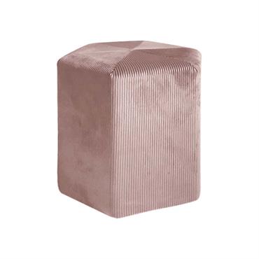 Pouf 35 cm rose poudré