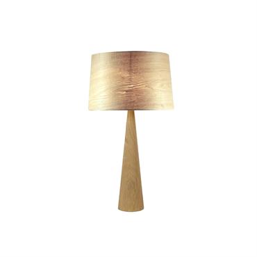 Lampe design en bois