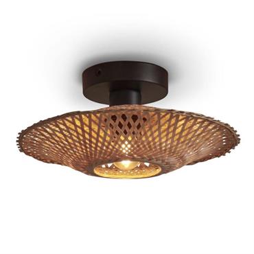 Plafonnier bambou naturel