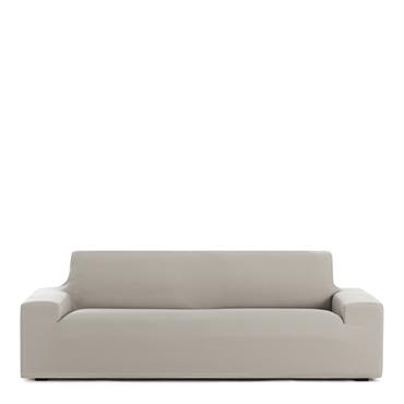 Housse de canapé 3 places extensible lin 180  210 cm